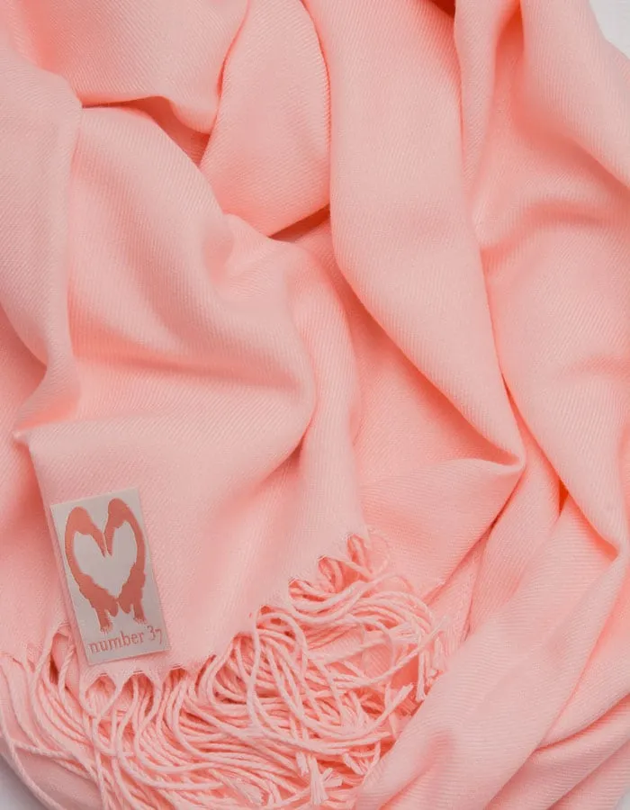 Apple Blossom Wedding Pashmina