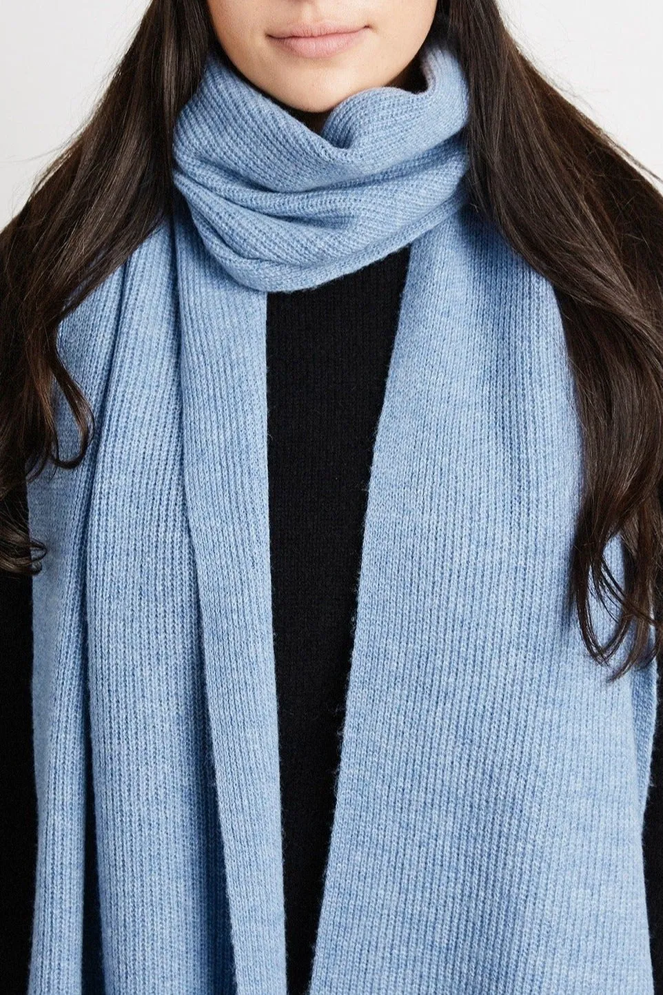   Beryll Cashmere Scarf | Sky Blue