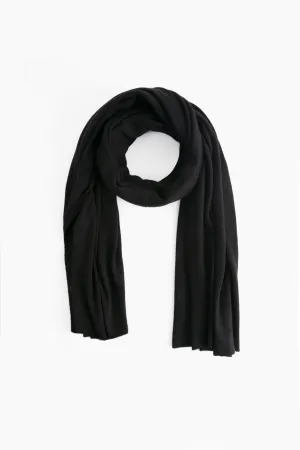 Black Cashmere Travel Wrap