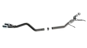 BORLA 140937 Cat-Back Exhaust System S-TYPE 2.50", S TIP 3.50" Bright Chrome, T-304 Stainless Steel for FORD Maverick 2.0L 2022-2023