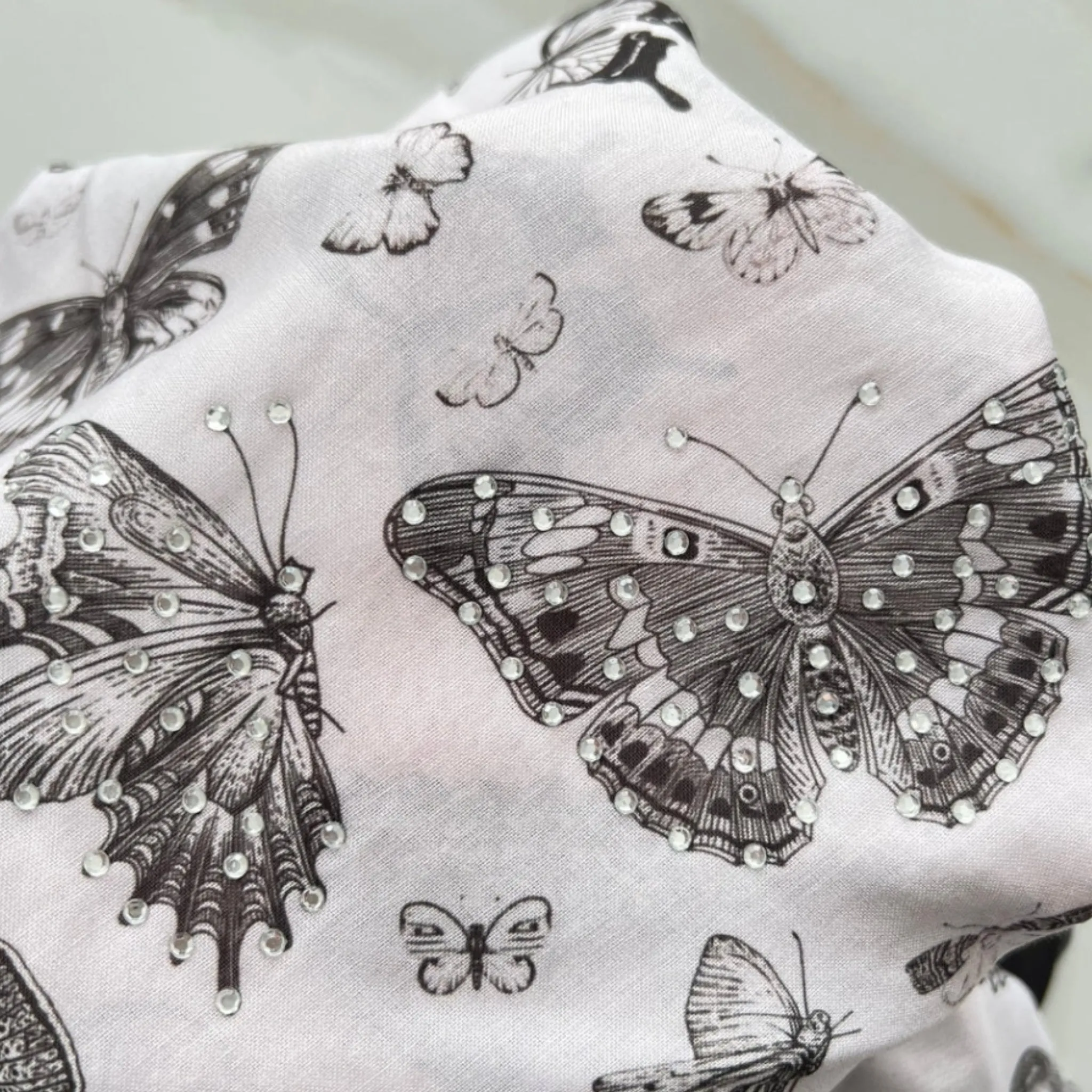 Butterfly Headscarf by Valeri Many Styles