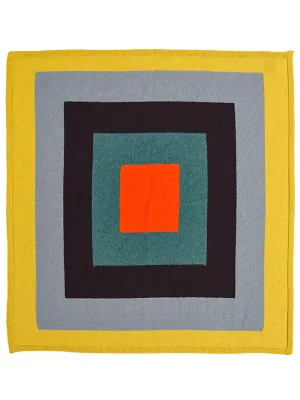 Concentric Square Neckerchief Multicolour