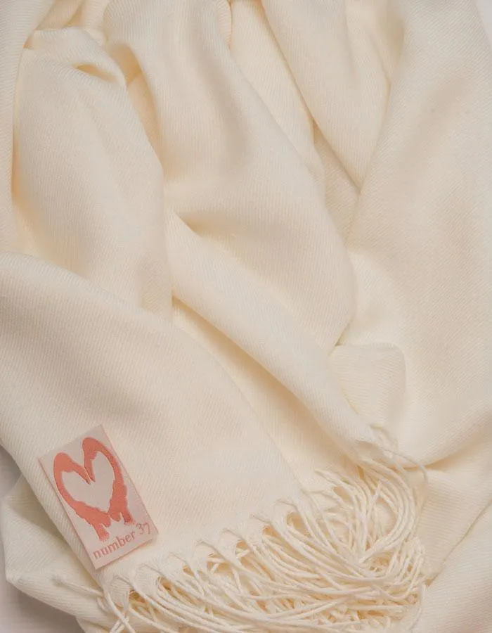 Cream Pashmina