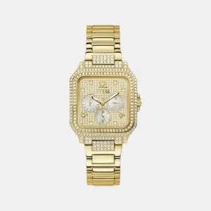 Deco Women's Champagne Square Stainless Steel Multi-Function Watch GW0472L2