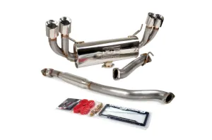 Grimmspeed Catback Exhaust System, Resonated - Subaru 11-14 WRX , 08-14 STI HATCHBACK - 070045