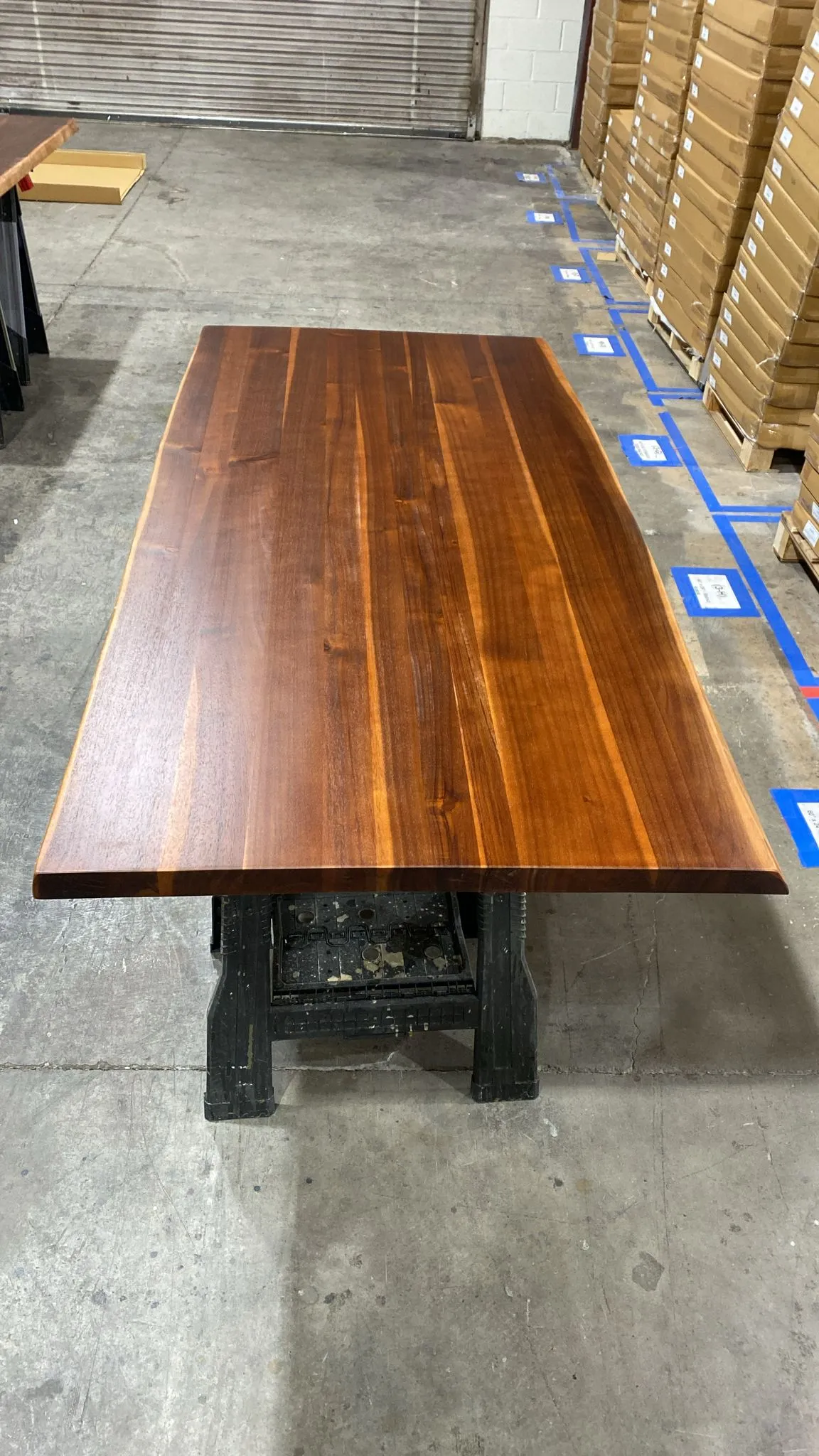 Live Edge Hardwood Dining Table