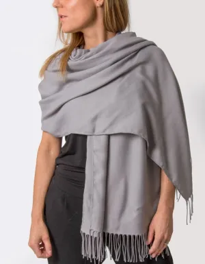 Mid Grey Pashmina