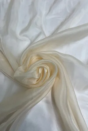 Mother of Pearl Silk Chiffon