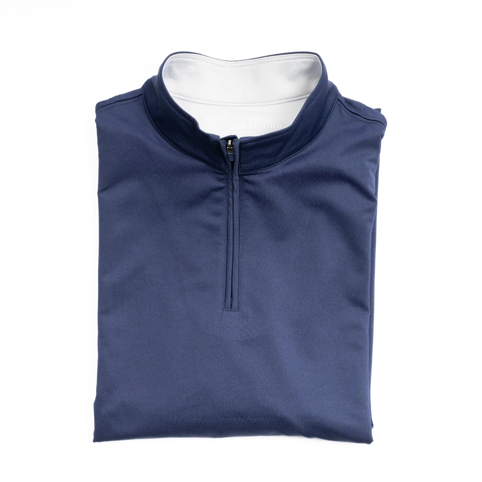 Performance Quarter Zips - Navy