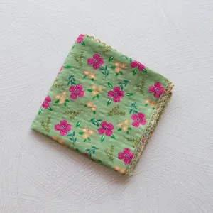 Picnic Floral Cotton Scarf