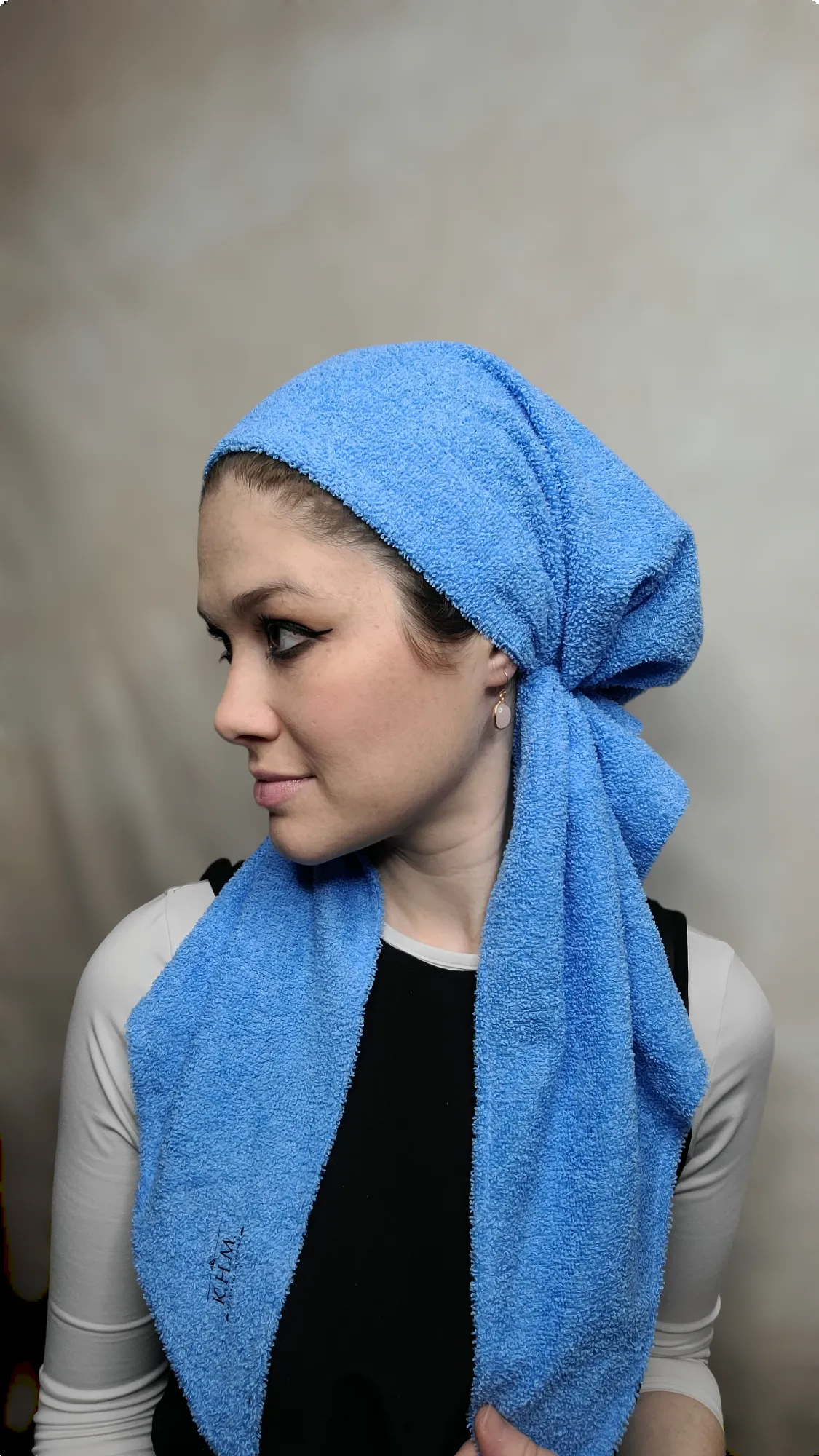 Post-Shower (Towel) Pretied Scarf