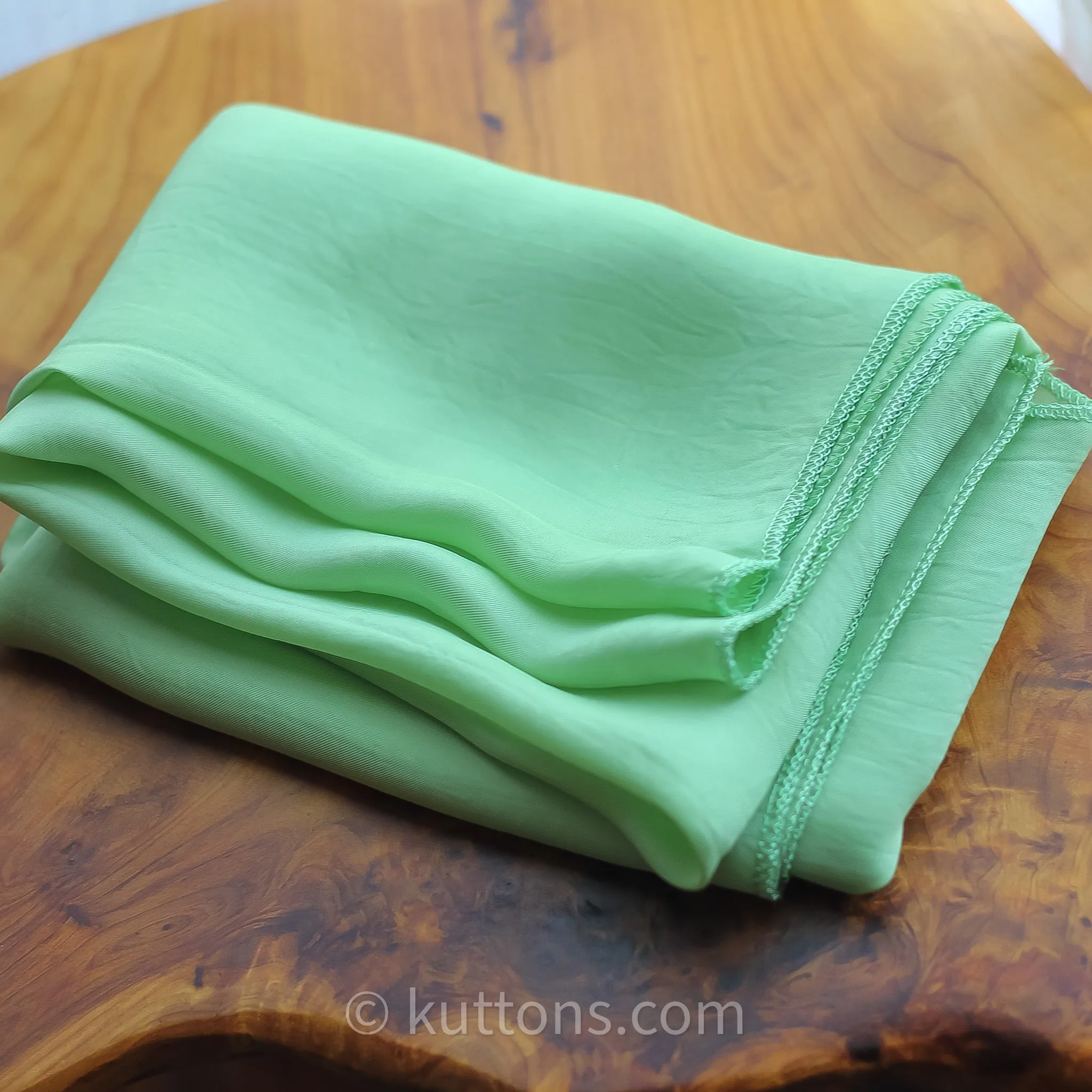 Pure Mulberry Silk Bandana Scarf - Luxurious 100% Mulberry Silk Neck Square | Emerald Green, 24x25"