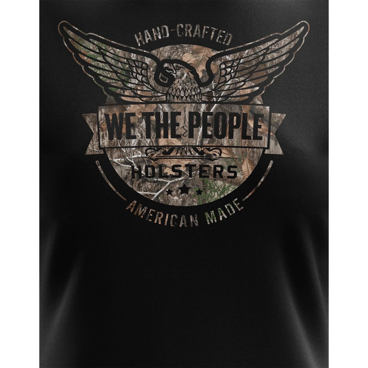 Realtree EDGE® We The People Holsters Logo Women's Short Sleeve Shirt