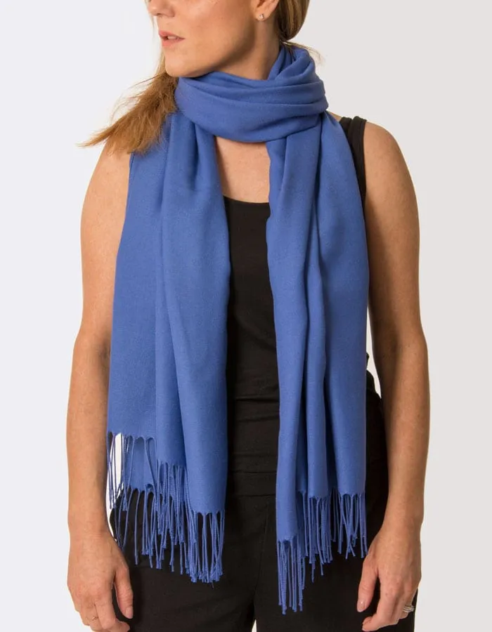 Royal Blue Pashmina