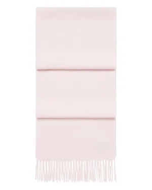 Unisex Woven Cashmere Scarf Quartz Pink